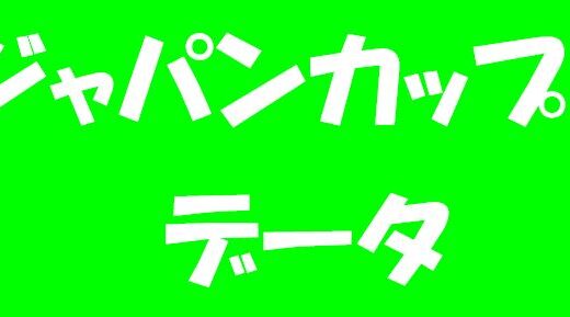 ジャパンカップデータ